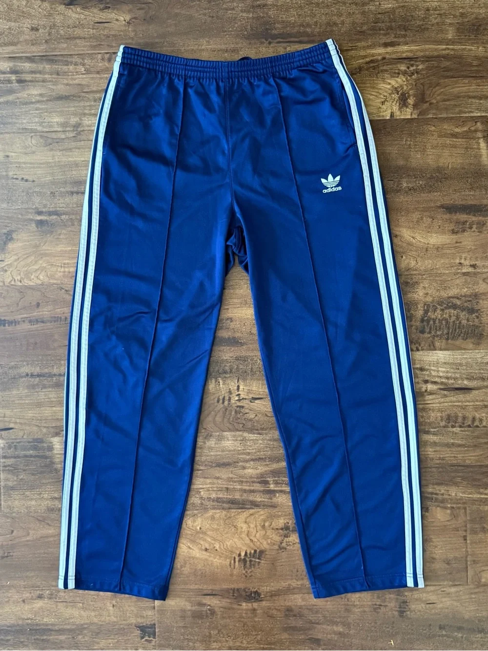 Vintage 90s Adidas Originals Beckenbauer Track Pants Size Medium